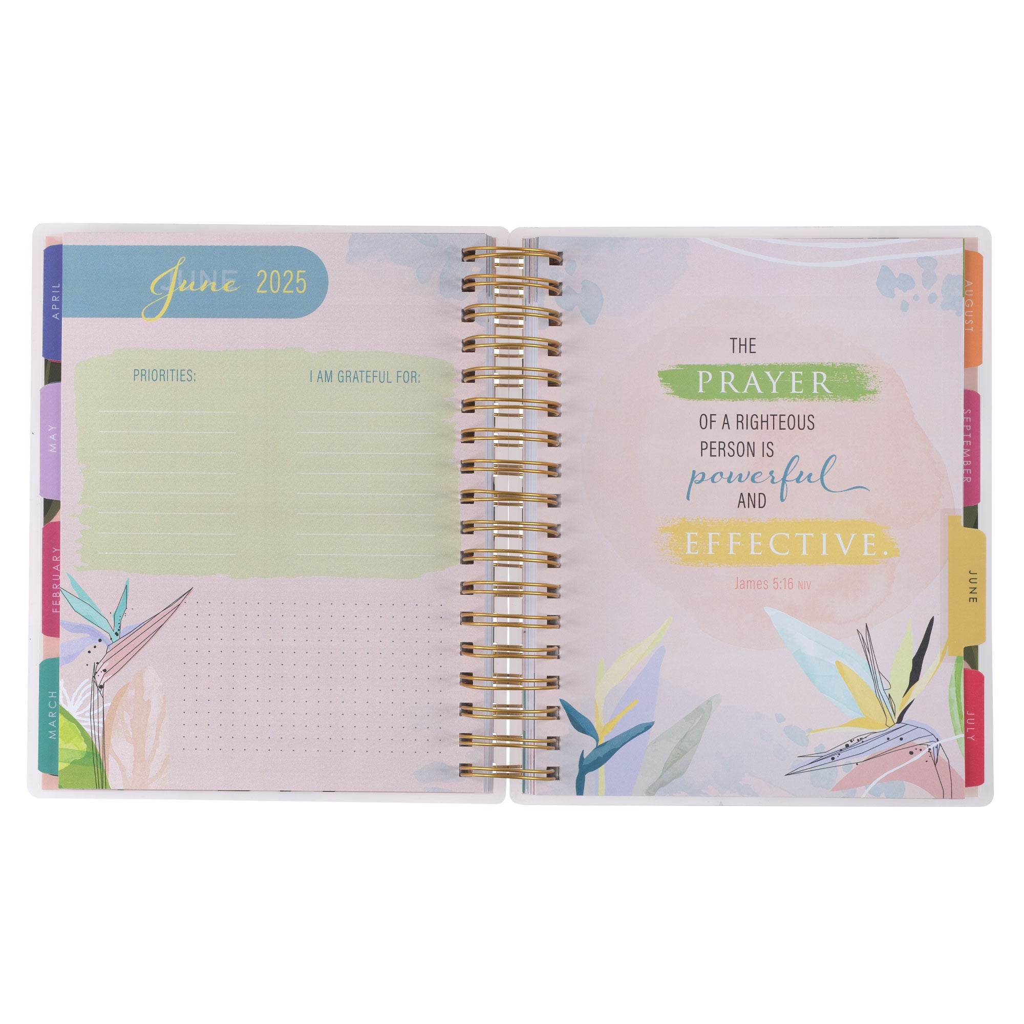 I Can Do Everything 18-Month Planner with Elastic Closure - Philippians 4:13