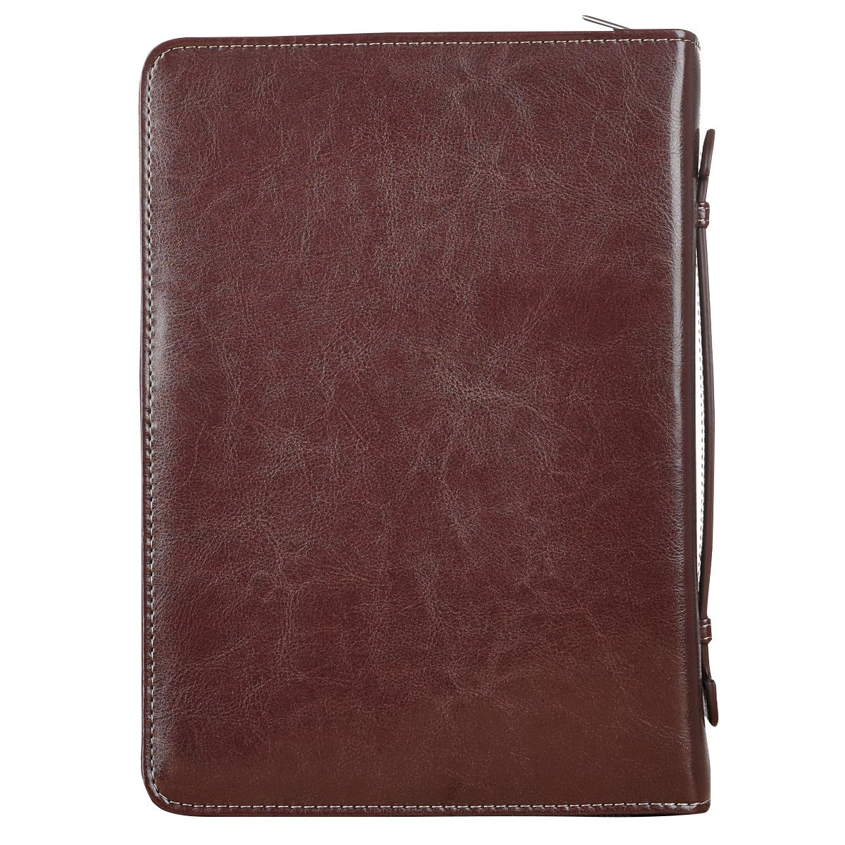 I Know the Plans Two-tone Brown Faux Leather Classic Bible Cover -  Jeremiah 29:11