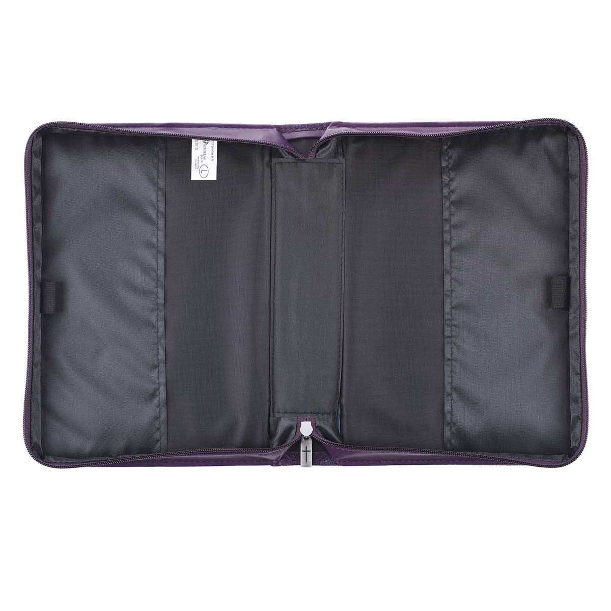 Funda para Biblias Fe, Morado – Hebreos 11:1