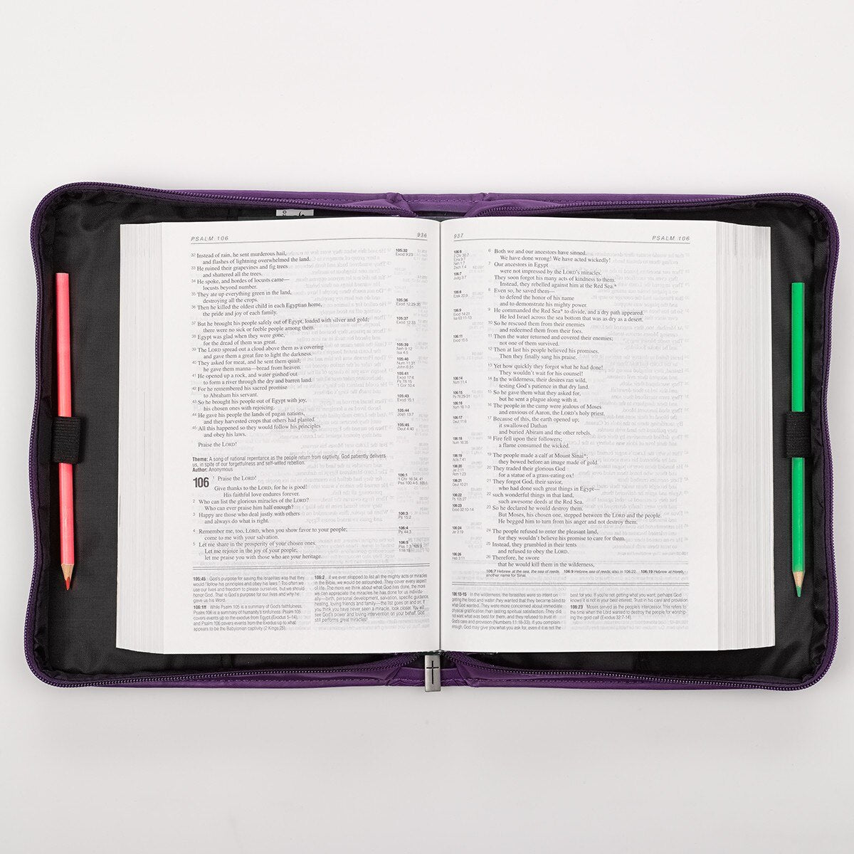 I Know the Plans Purple Floral Faux Leather Fashion Bible Cover - Jeremiah 29:11