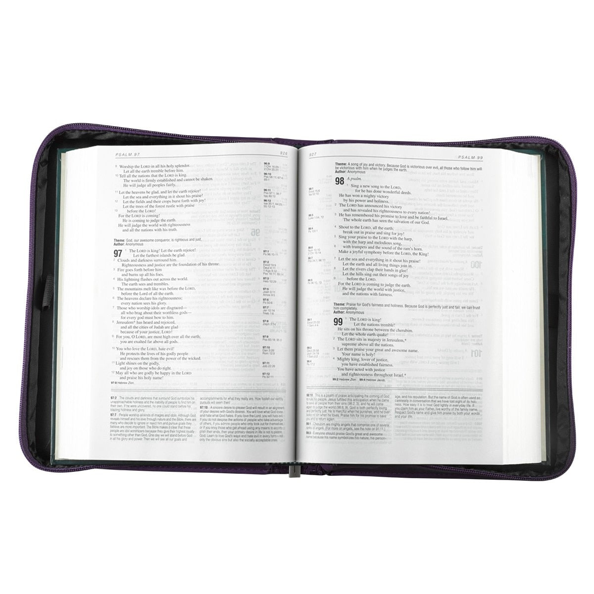I Can Do All Things Purple Faux Leather Fashion Bible Cover - Philippians 4:13