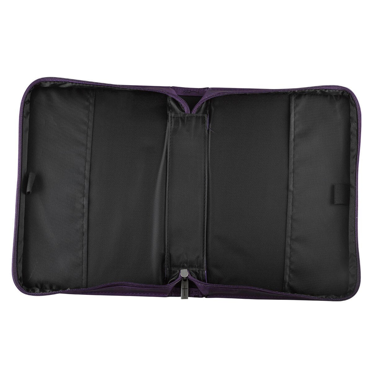 I Can Do All Things Purple Faux Leather Fashion Bible Cover - Philippians 4:13