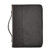 Guidance Black Faux Leather Classic Bible Cover - Proverbs 3:6