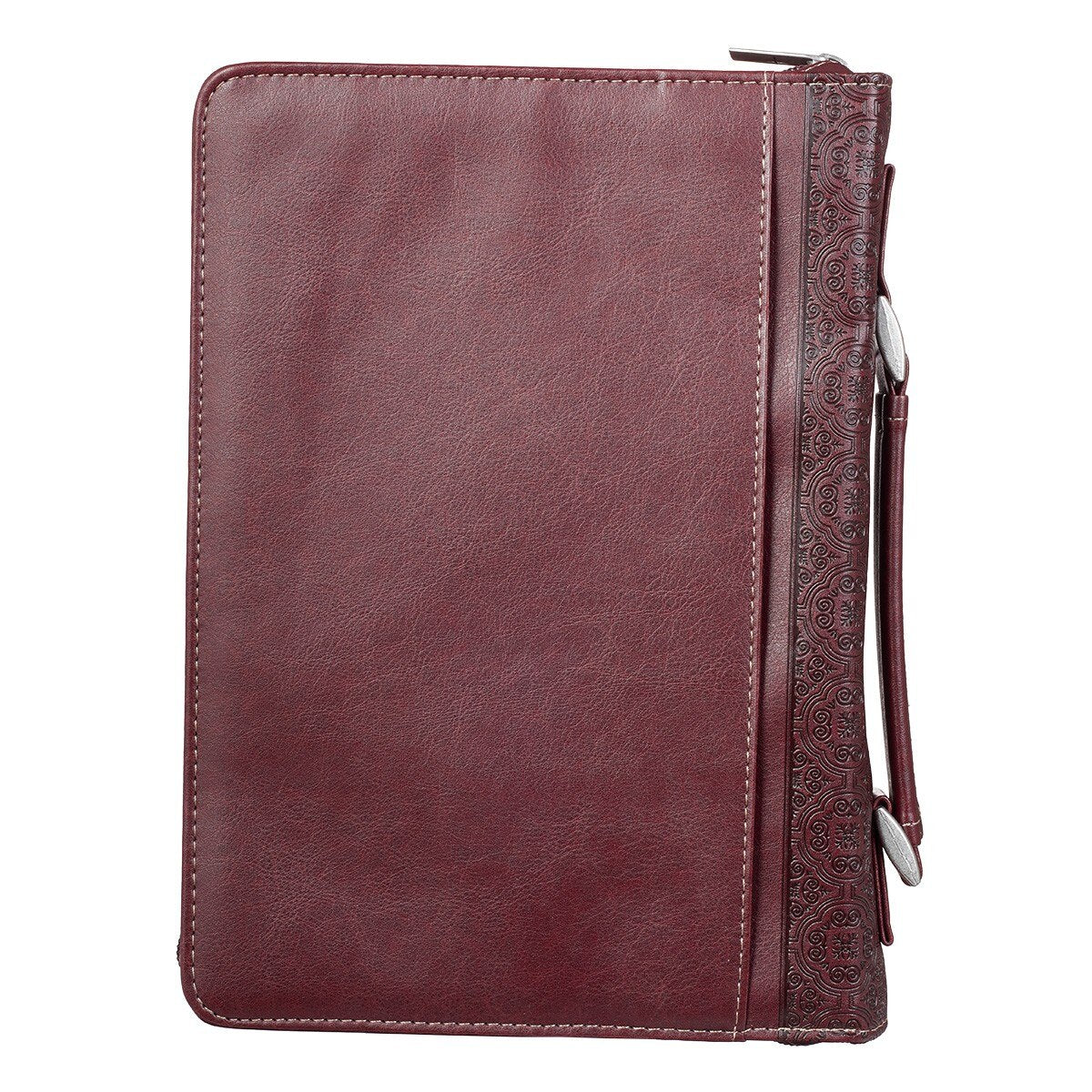 The Lord's Prayer Two-tone Brown Faux Leather Classic Bible Cover
