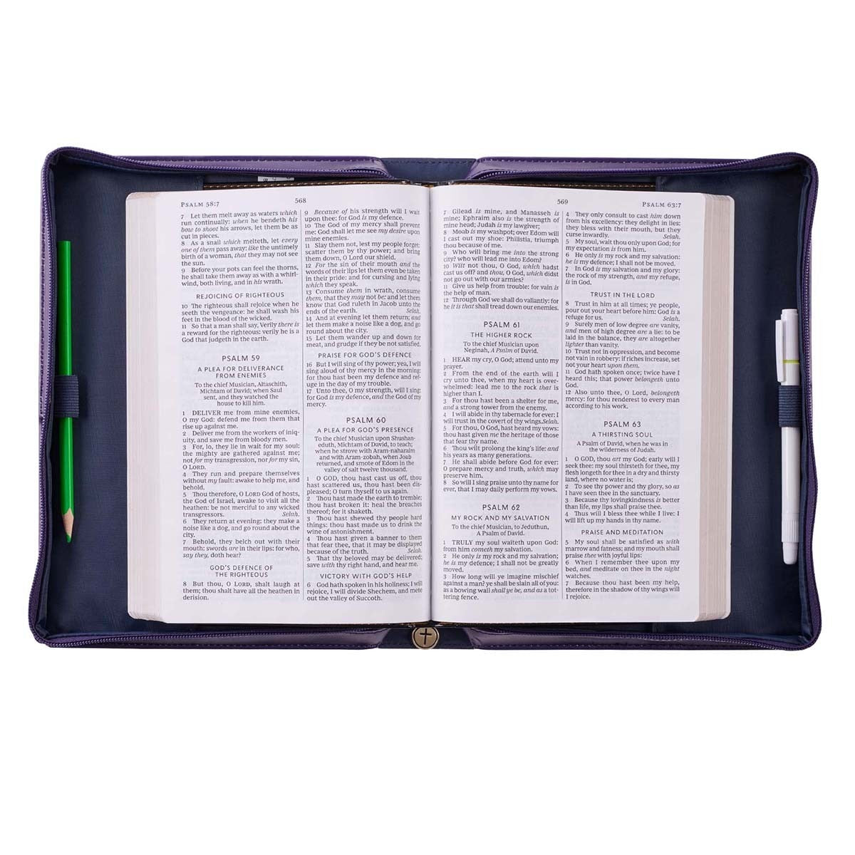 I Know the Plans Purple Floral Faux Leather Fashion Bible Cover - Jeremiah 29:11