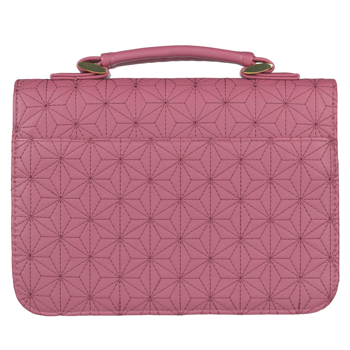 Grace Dusty Rose Pink Faux Leather Fashion Bible Cover