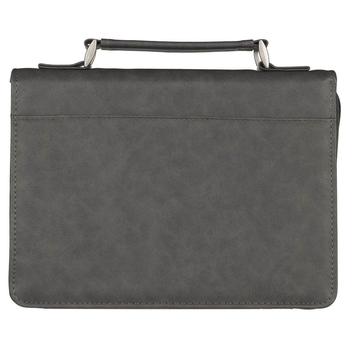 All Things Are Possible Light Blue Faux Leather Fashion Bible Cover - Matthew 19:26