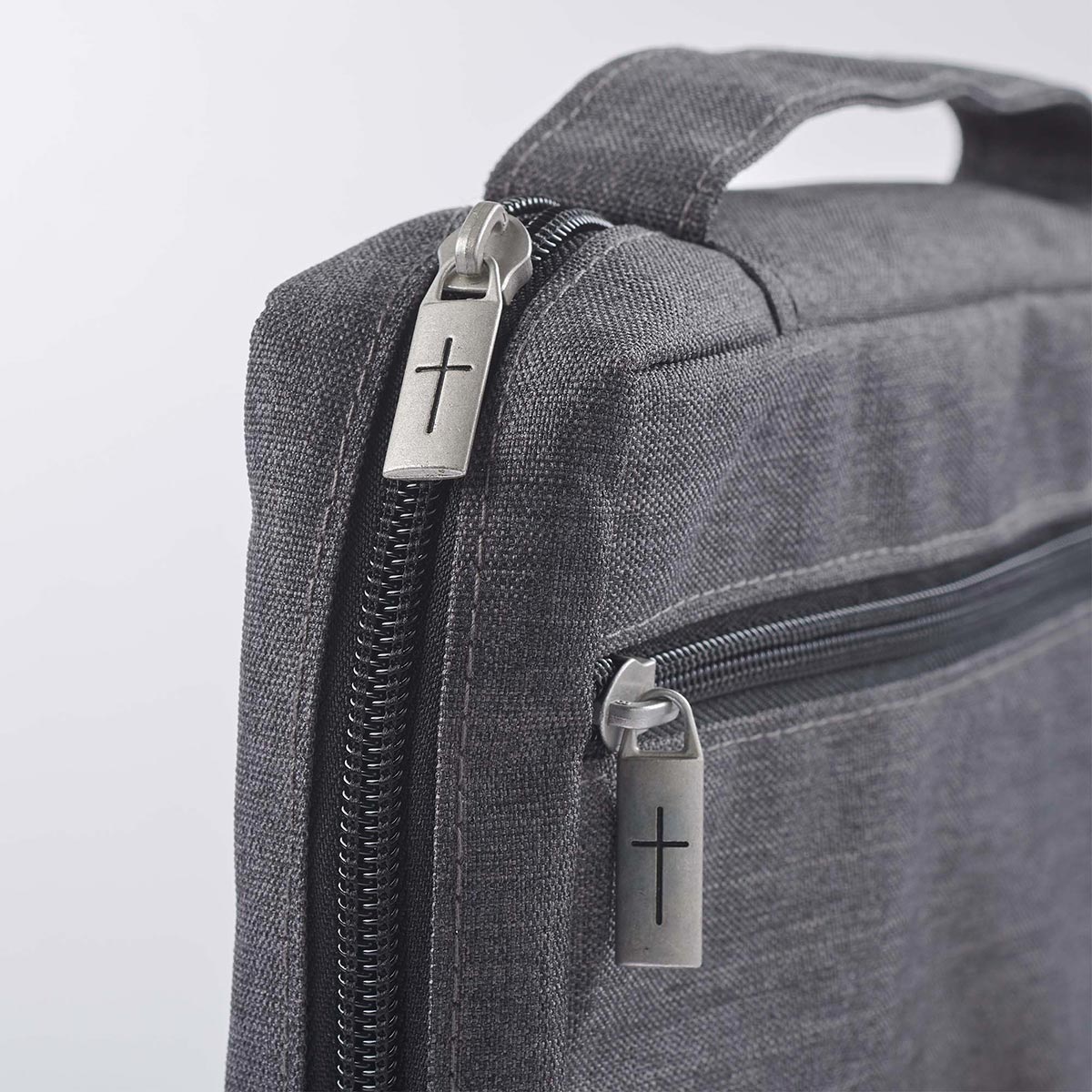 I Know the Plans Charcoal Value Bible Case - Jeremiah 29:11