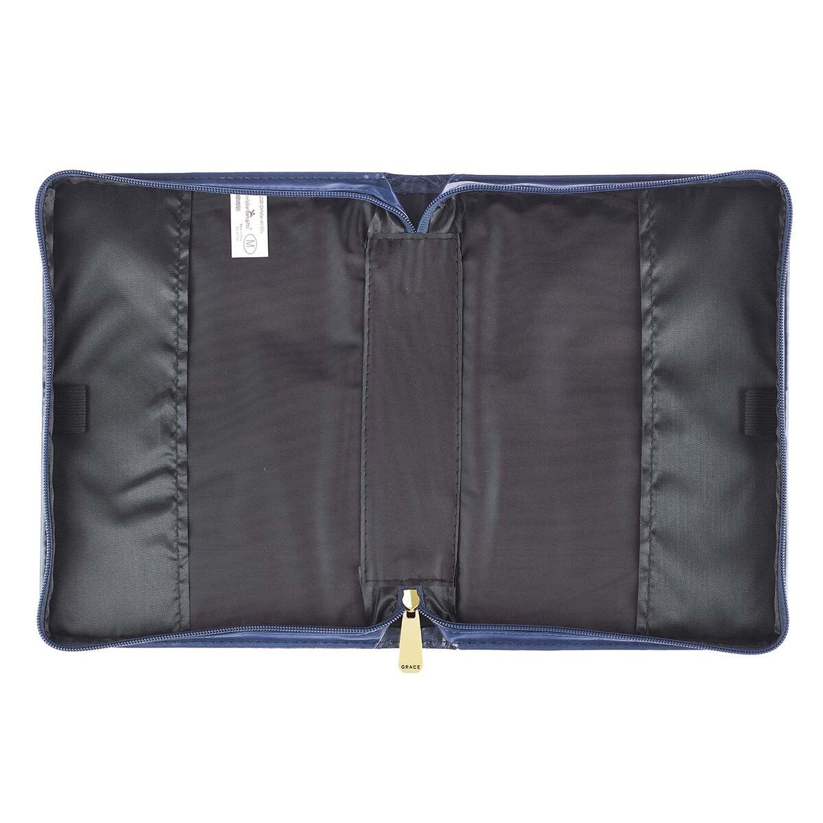 I Know the Plans Blue Faux Leather Fashion Bible Cover - Jeremiah 29:11