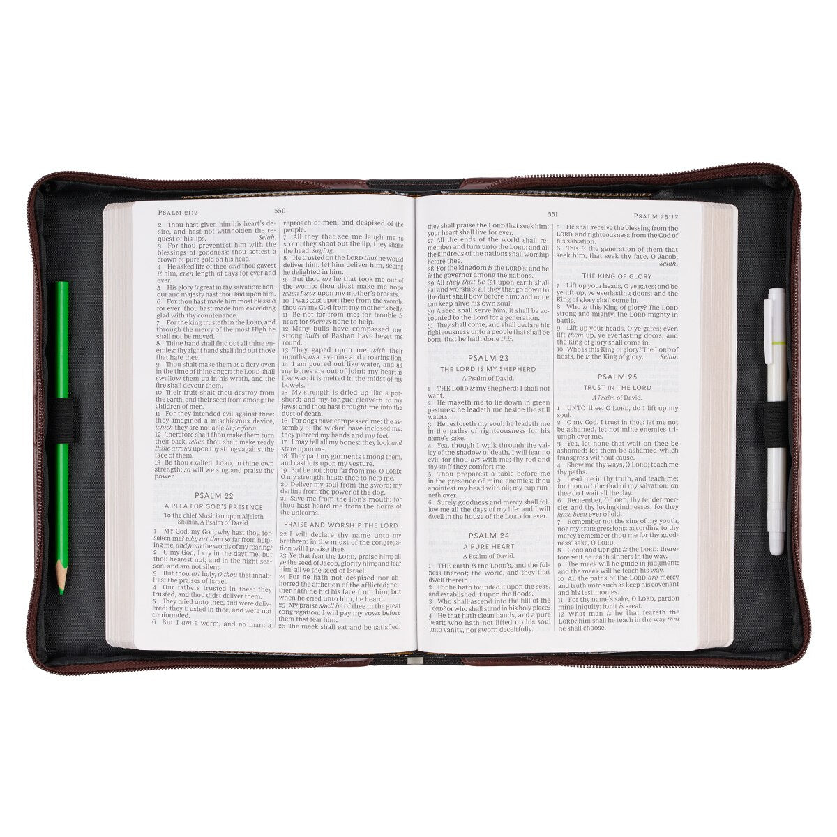 I Can Do All Things Brown Faux Leather Classic Bible Cover - Philippians 4:13