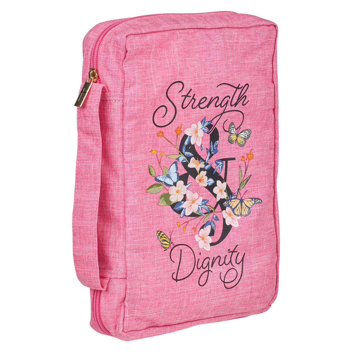 Strength & Dignity Pink Value Bible Cover