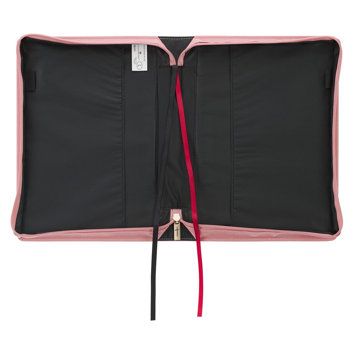 Plans Pink Bouquet Faux Leather Fashion Bible Cover - Jeremiah 29:11