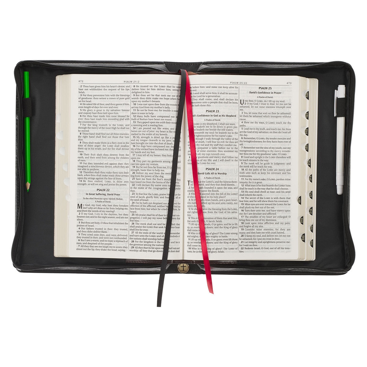 Hope and a Future Botanical Midnight Faux Leather Fashion Bible Cover - Jeremiah 29:11