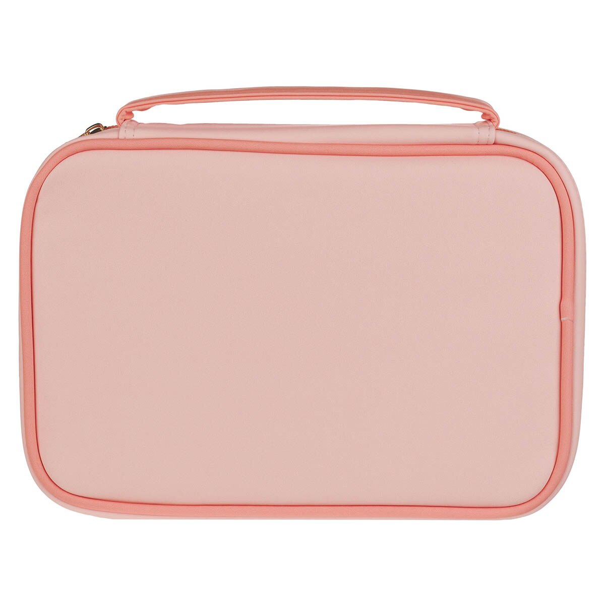 Trust in the Lord Peach Floral Faux Leather Fashion Bible Cover - Proverbs 3:5