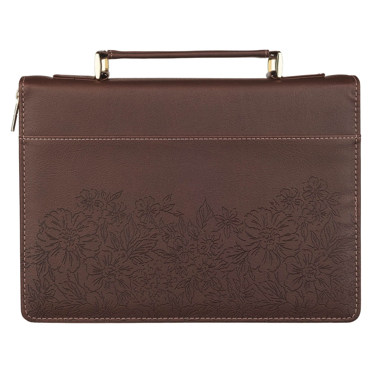 Plans to Prosper Pink and Brown Faux Leather Fashion Bible Cover - Jeremiah 29:11