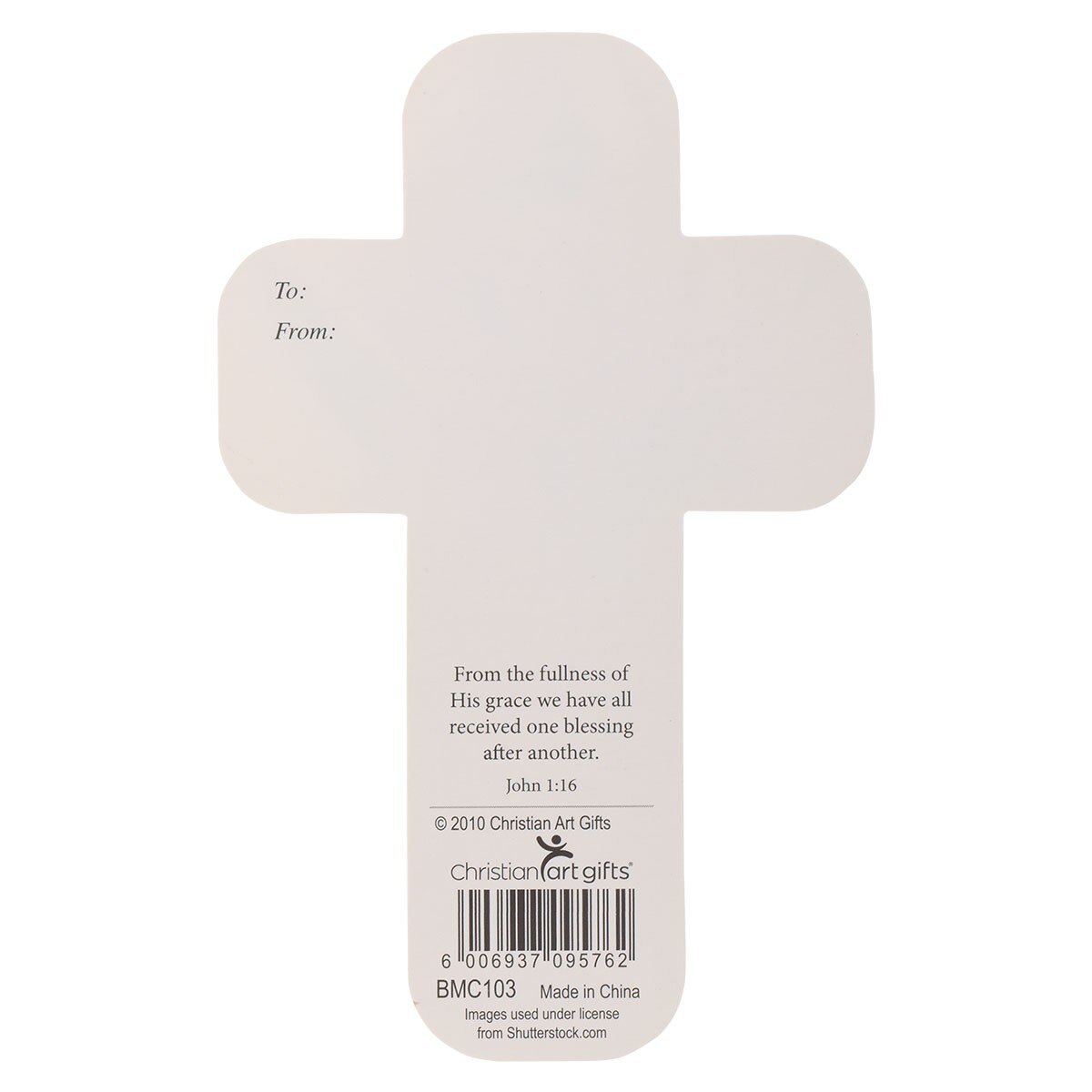 Grace Pink Daisy Paper Cross Bookmark Set - Ephesians 2:8