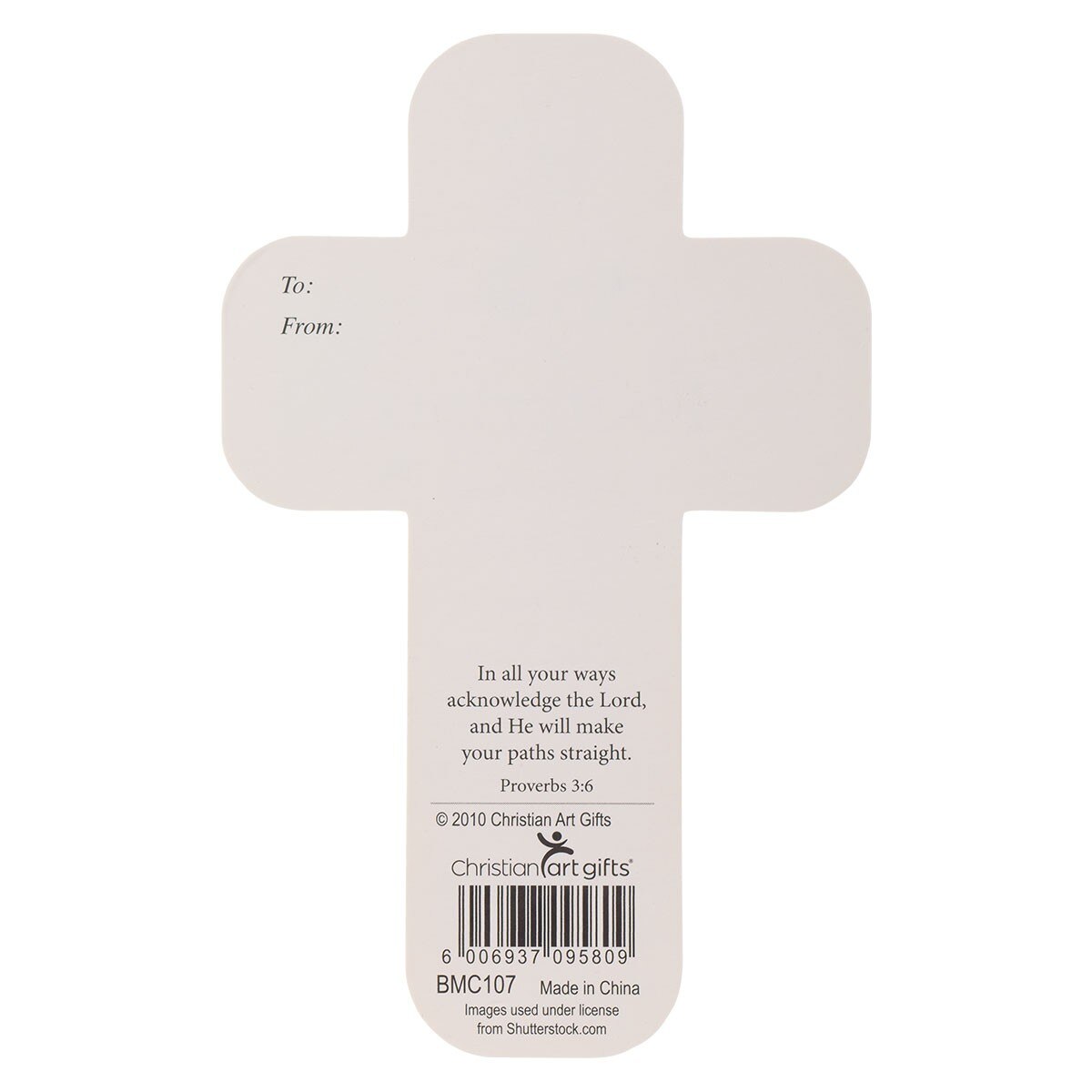 Footprints Cross Bookmark Set