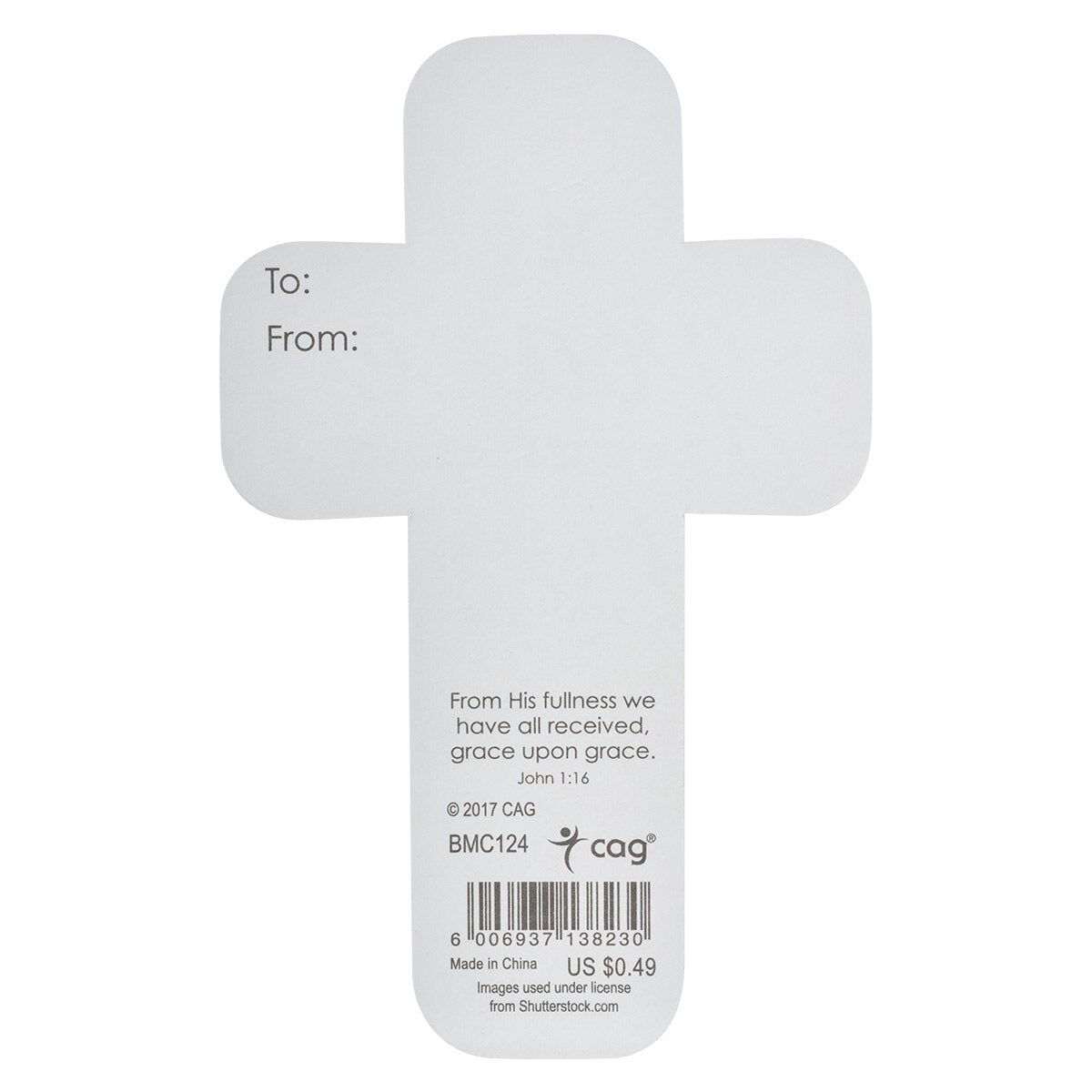 My Grace Is Sufficient Cross Bookmark Set - 2 Corinthians 12:9