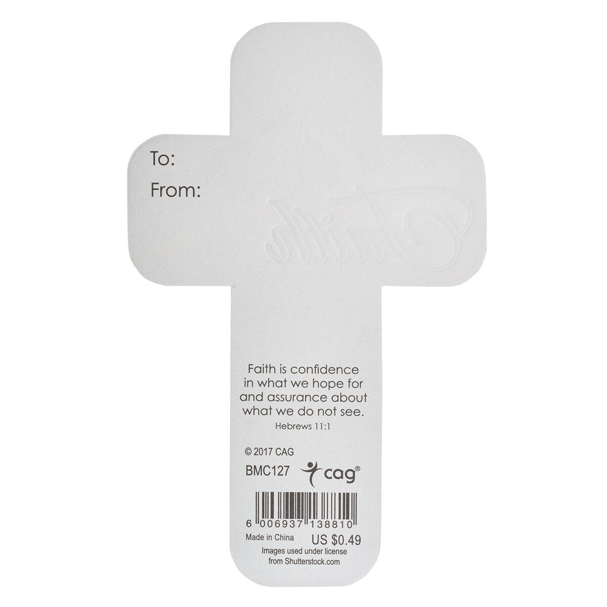 Faith Can Move Mountains Cross Bookmark Set - Matthew 17:20