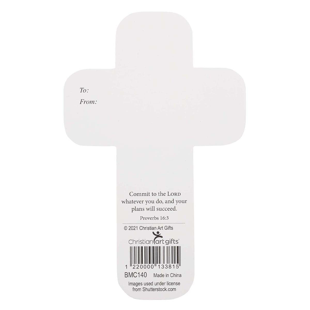 The Lord is My Strength Cross Bookmark Set - Exodus 15:2