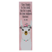 Give Thanks to the LORD Sunday School/Teacher Bookmark Set -  Psalm 107:1
