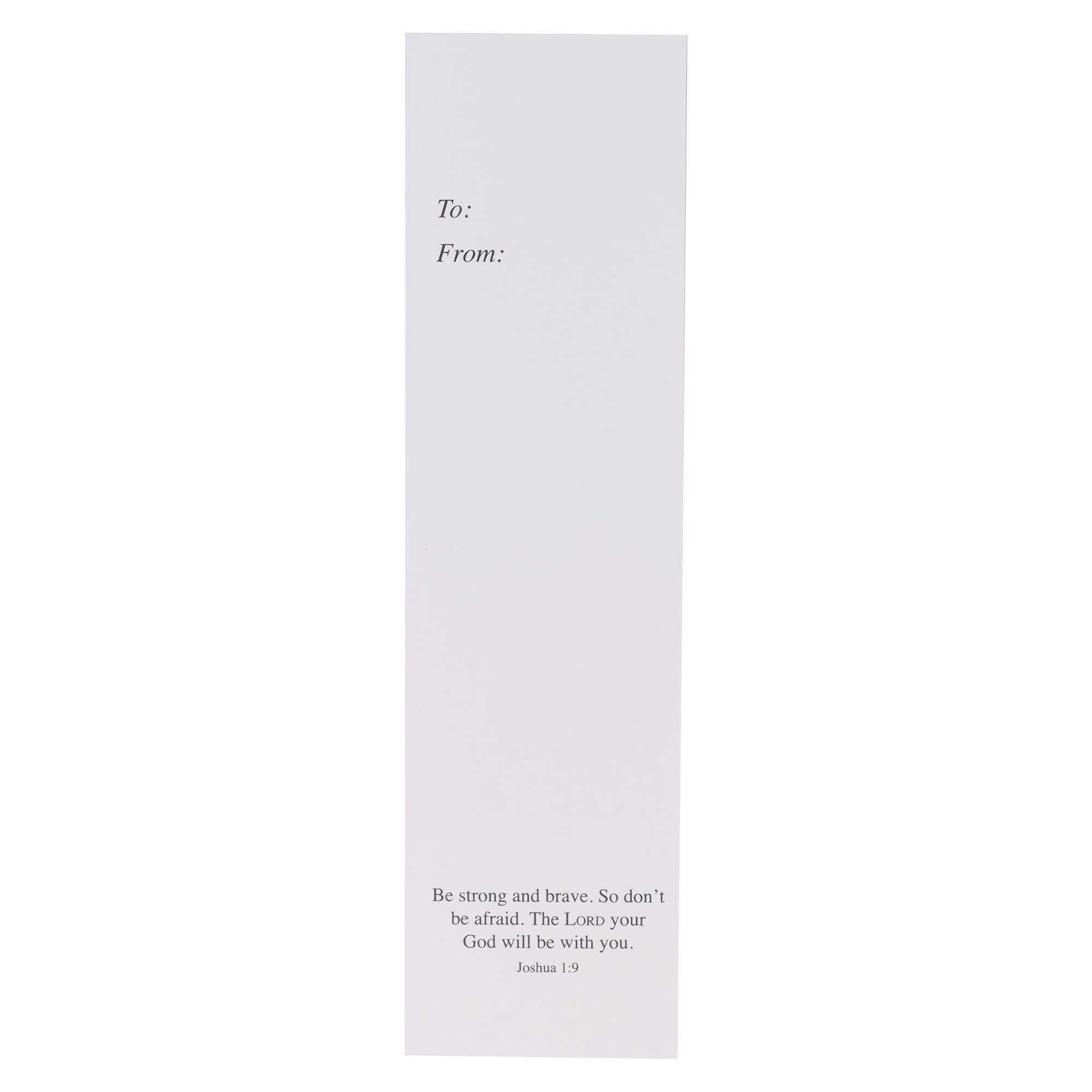 Be Strong and Brave Lion Sunday School/Teacher Bookmark Set - Joshua 1:9