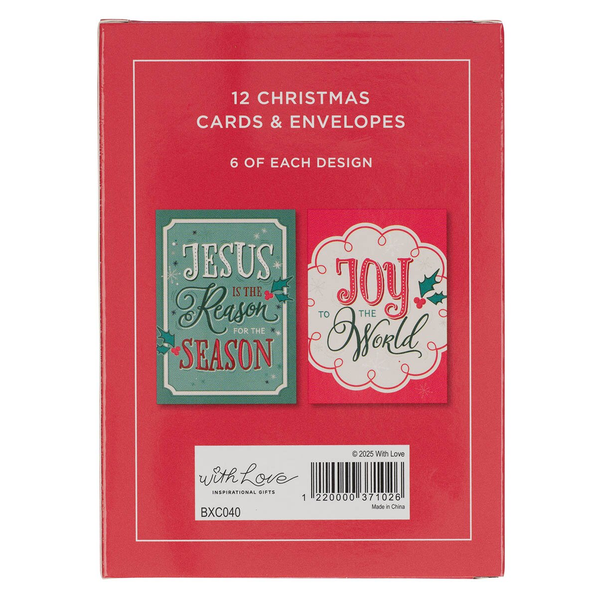  Jesus is the Reason for the Season Boxed Card Set 