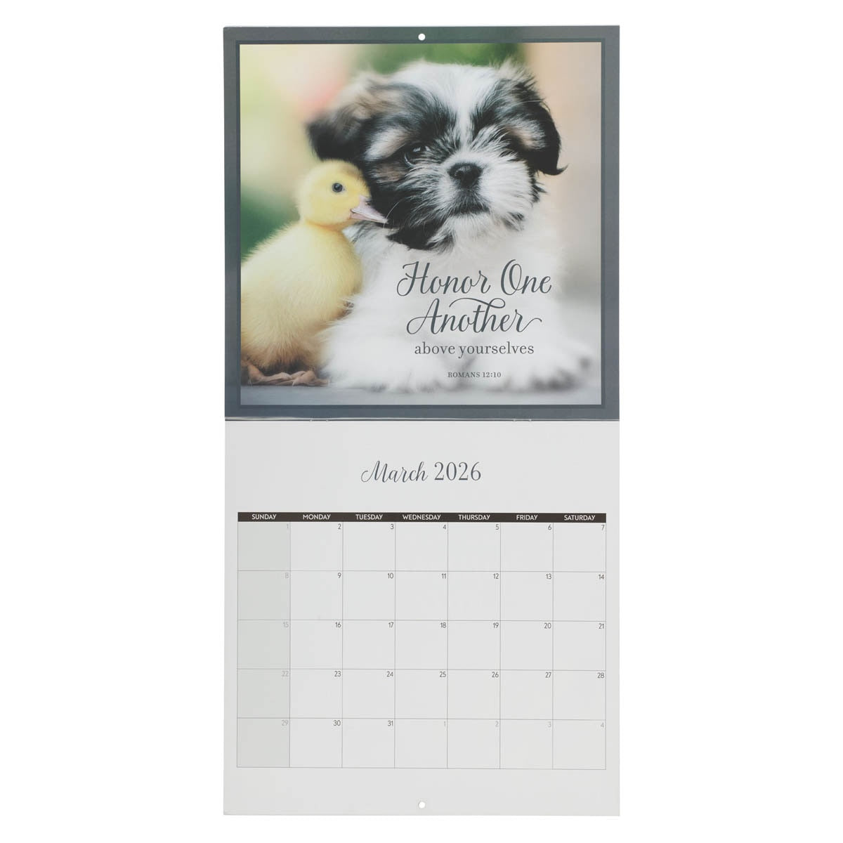2026 Encourage Each Other Large Wall Calendar - 1 Thessalonians 5:11