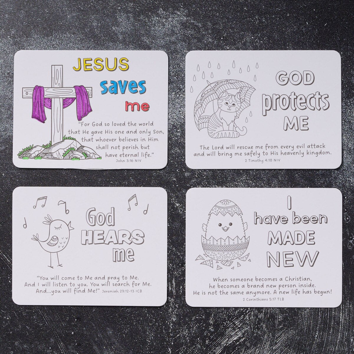 Jesus Loves Me Boxed Coloring Cards