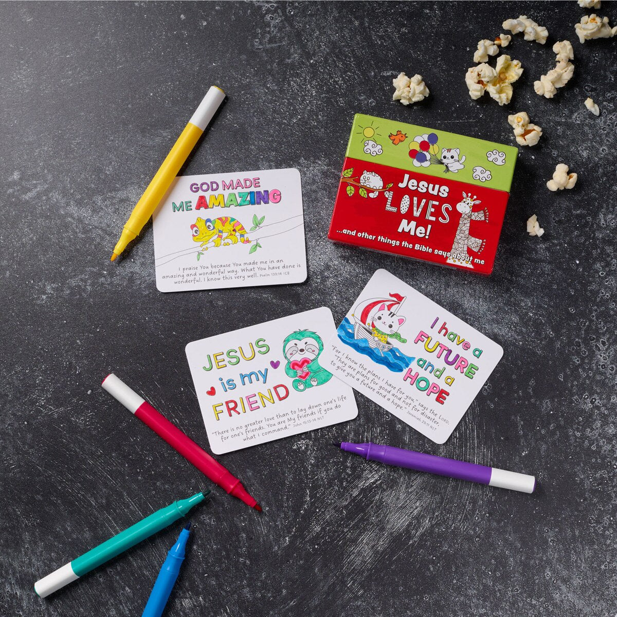 Jesus Loves Me Boxed Coloring Cards