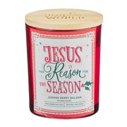 Jesus is the Reason Scented Candle in a Glass Jar 