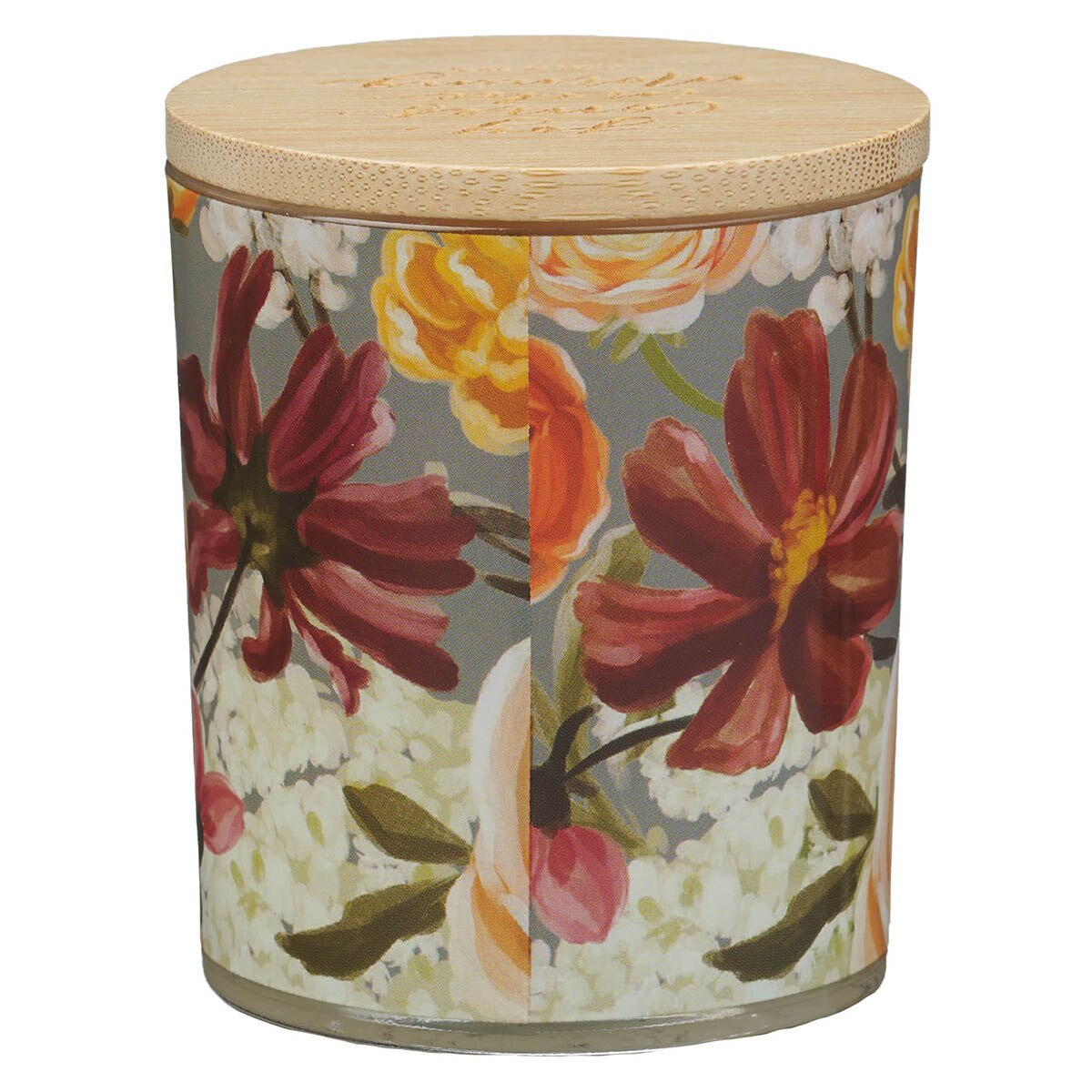 Joy Comes in the Morning Eucalyptus Sandalwood Scented Candle in a Glass Jar - Psalm 30:5