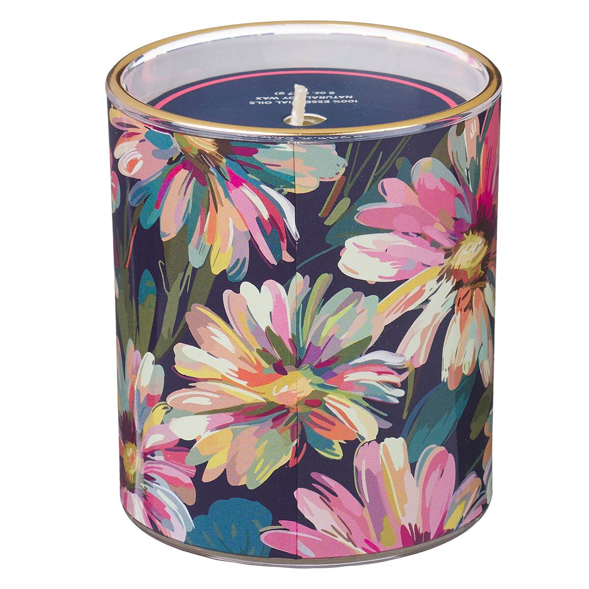 You Have Blessed My Life Rose and Cedar Scented Candle in a Glass Jar