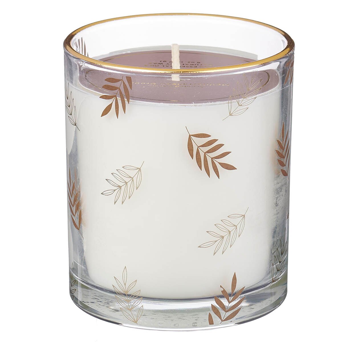 A Sweet Friendship Mediterranean Breeze Scented Candle in a Glass Jar