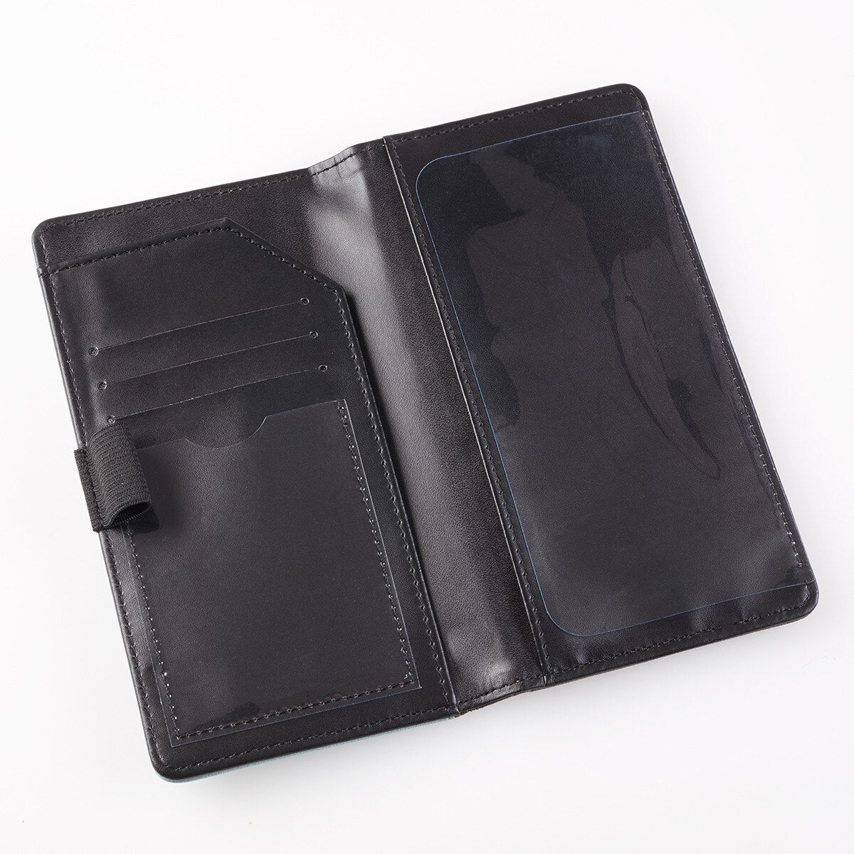 Blessed Blue Faux Leather Checkbook Wallet - Luke 1:45