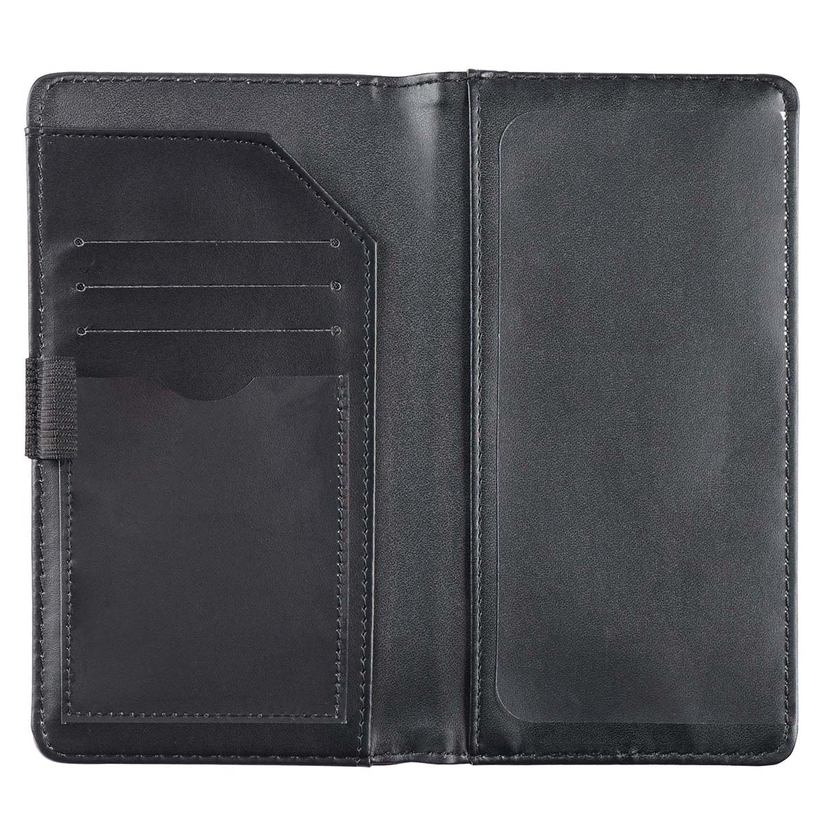 Trust in the LORD Always Navy Blue Faux Leather Checkbook Cover - Isaiah 26:4