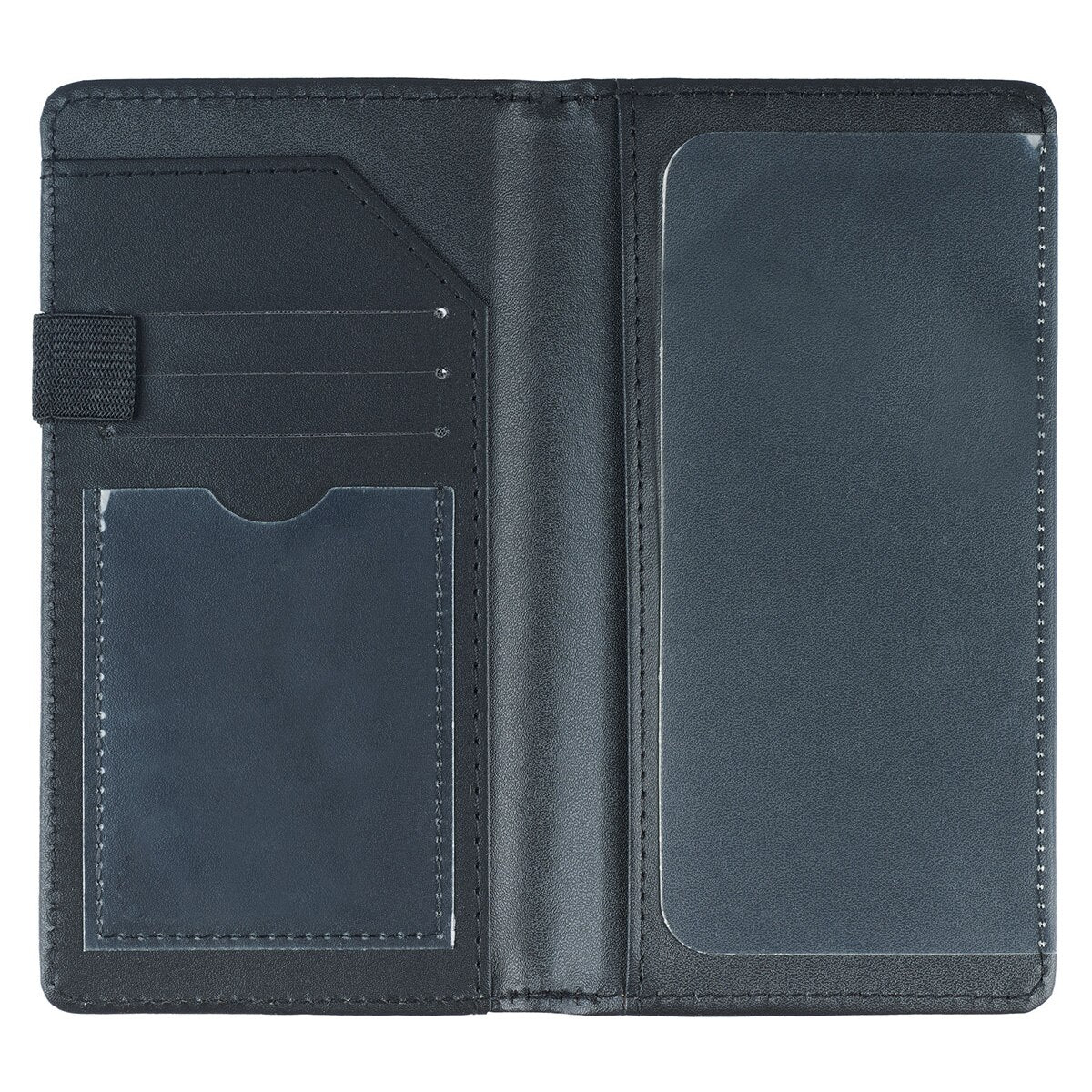 Trust in the Lord Blue Botany Faux Leather Checkbook Wallet - Proverbs 3:5