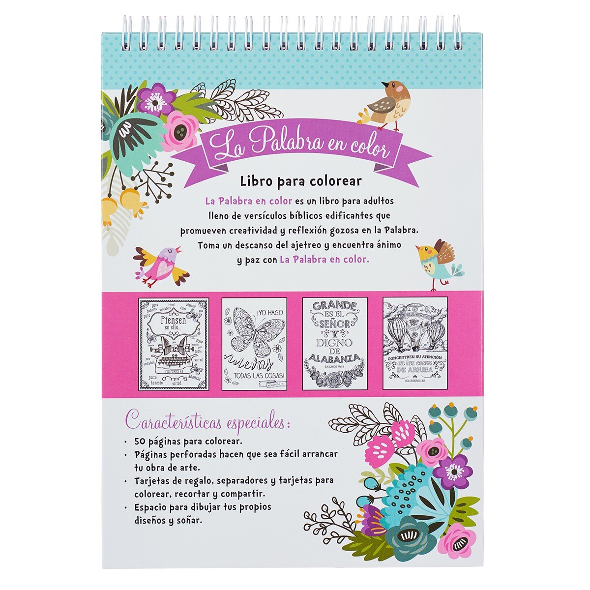 Libro para Colorear “La Palabra en Color”