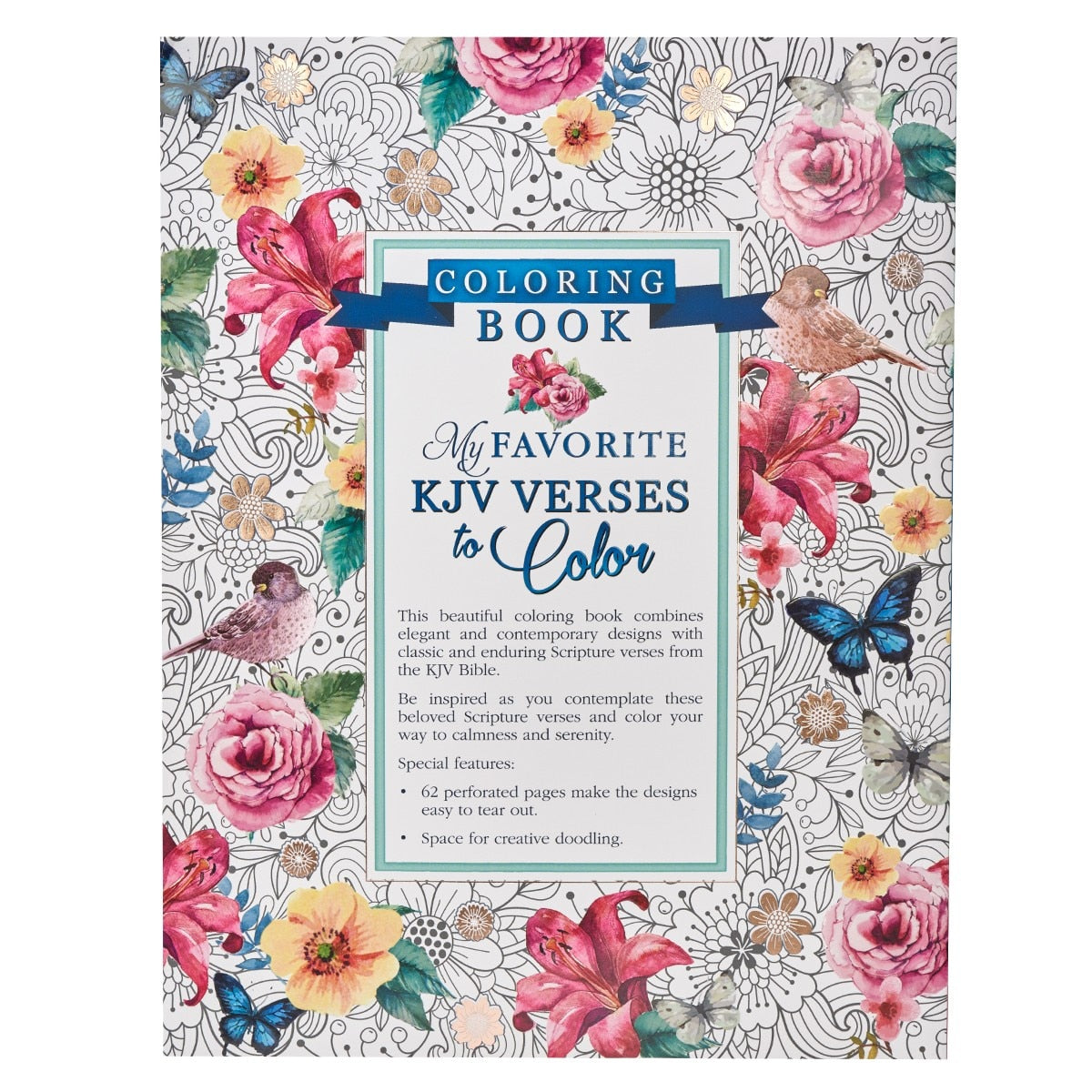 My Favorite KJV Verses to Color Coloring Book.