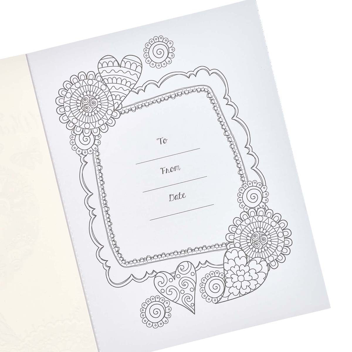 Where Love Blooms Coloring Book for Adults