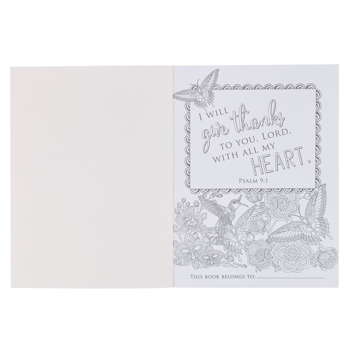 Grateful and Blessed Coloring Book
