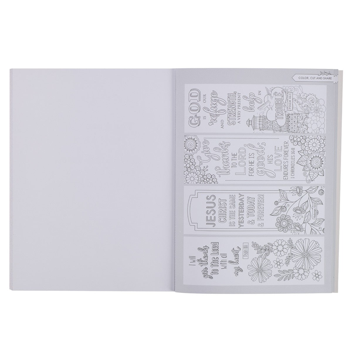Grateful and Blessed Coloring Book