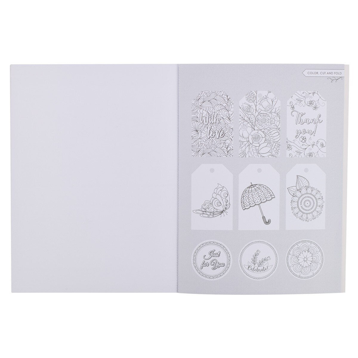 Grateful and Blessed Coloring Book