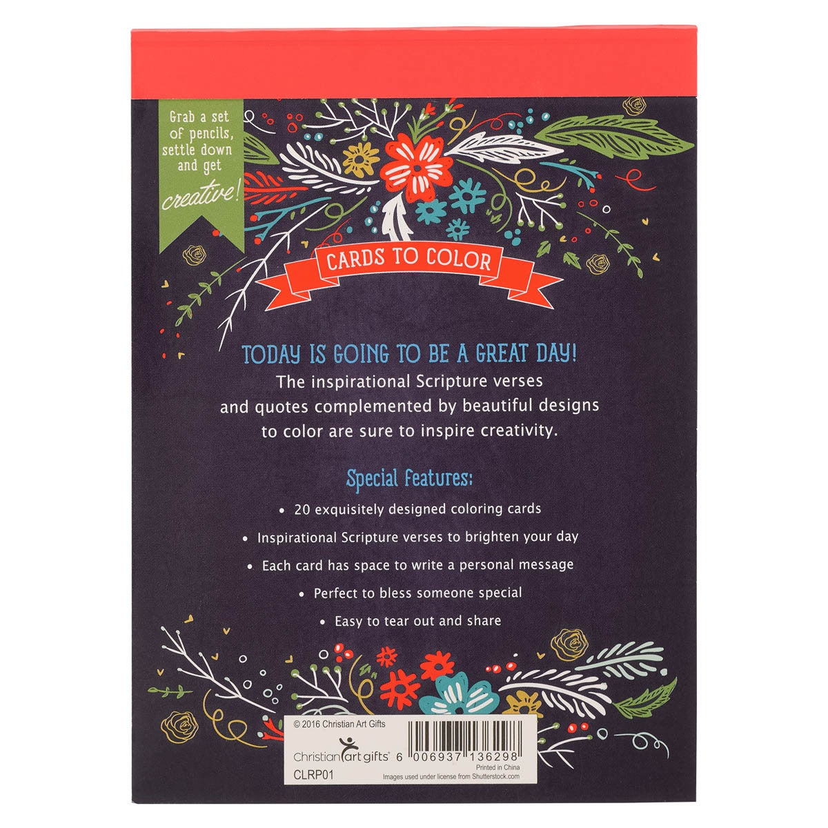 Today Is Going To Be A Great Day Coloring Postcards