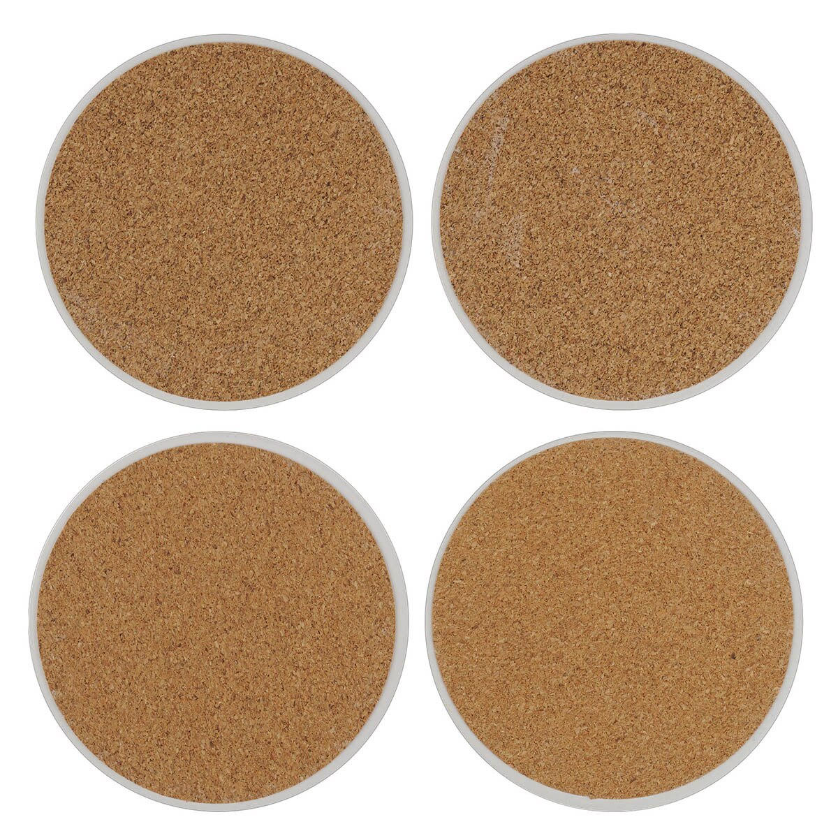 Merry Christmas Ceramic Coaster Set