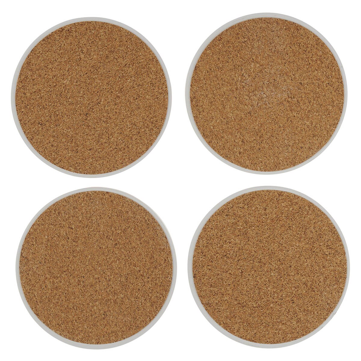 Faithful Florals Ceramic Coaster Set