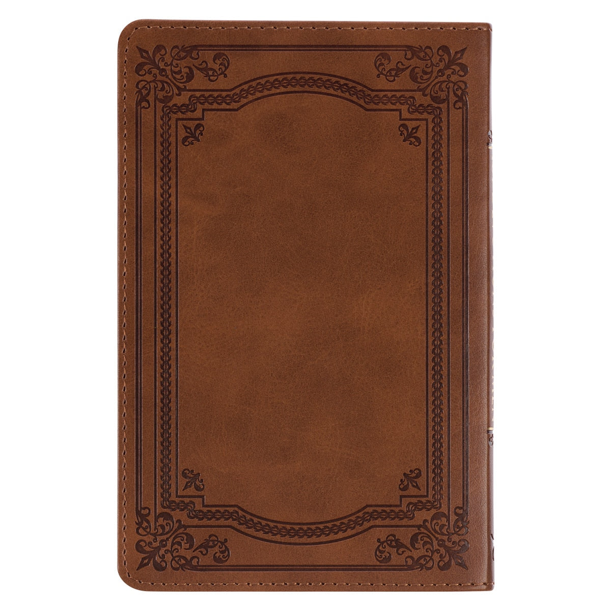 101 Devotions for Men  Tawny Brown Faux Leather Devotional - 1 Timothy 6:11
