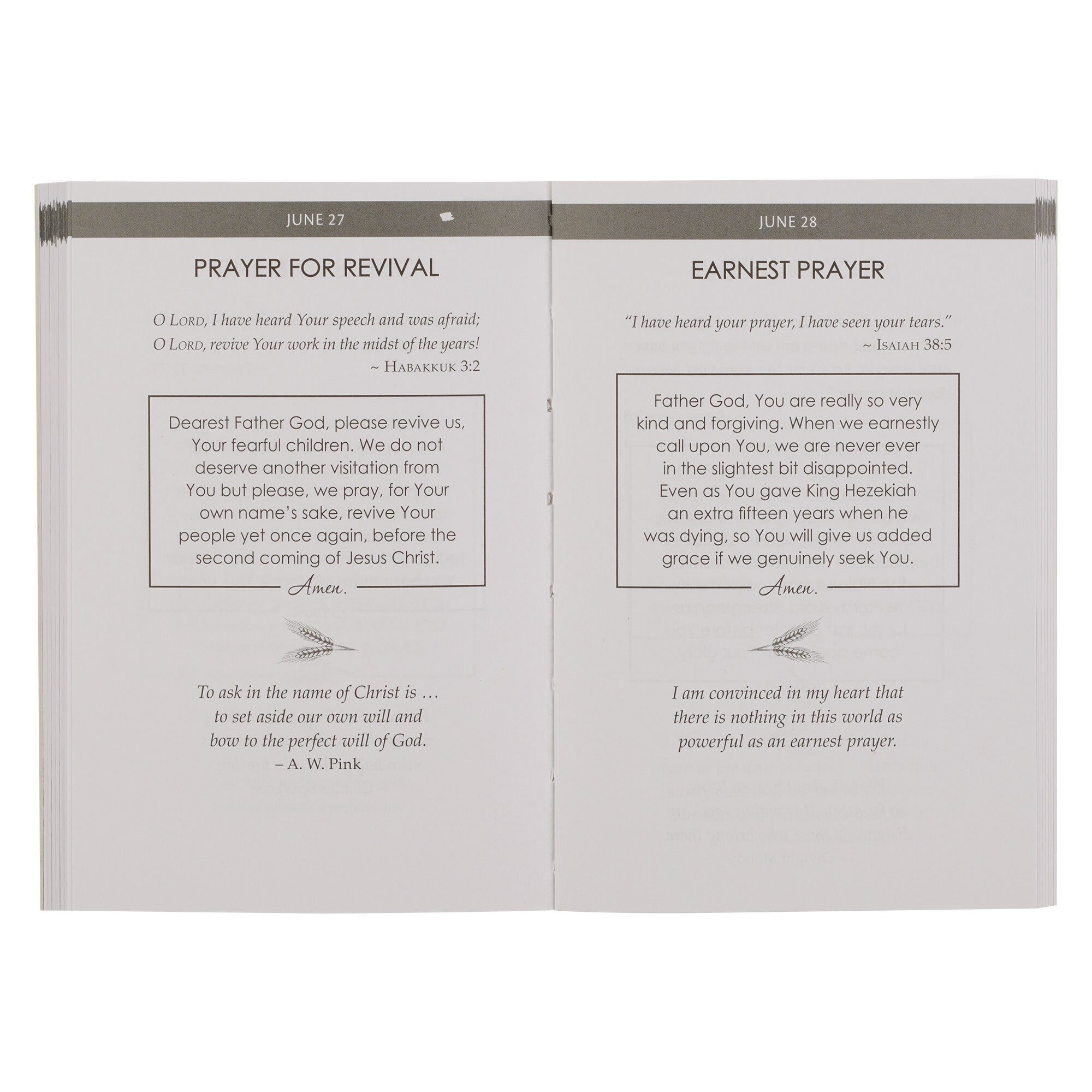 Pocket Prayers for Every Day Daily Prayer Devotional