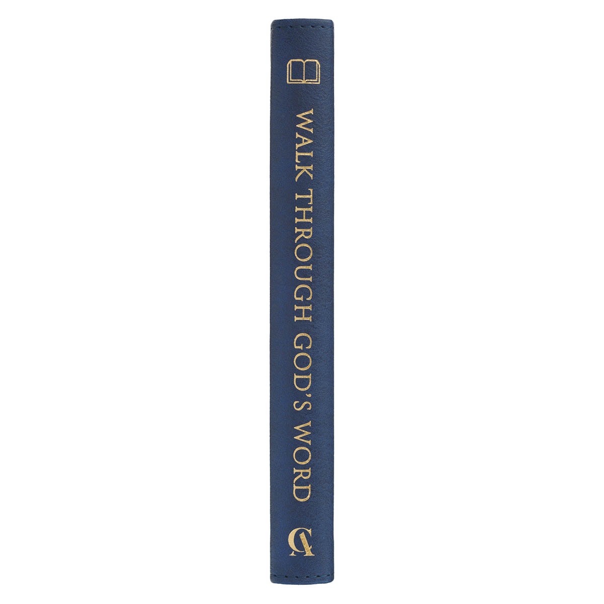 Walk Through God’s Word Navy Faux Leather Devotional