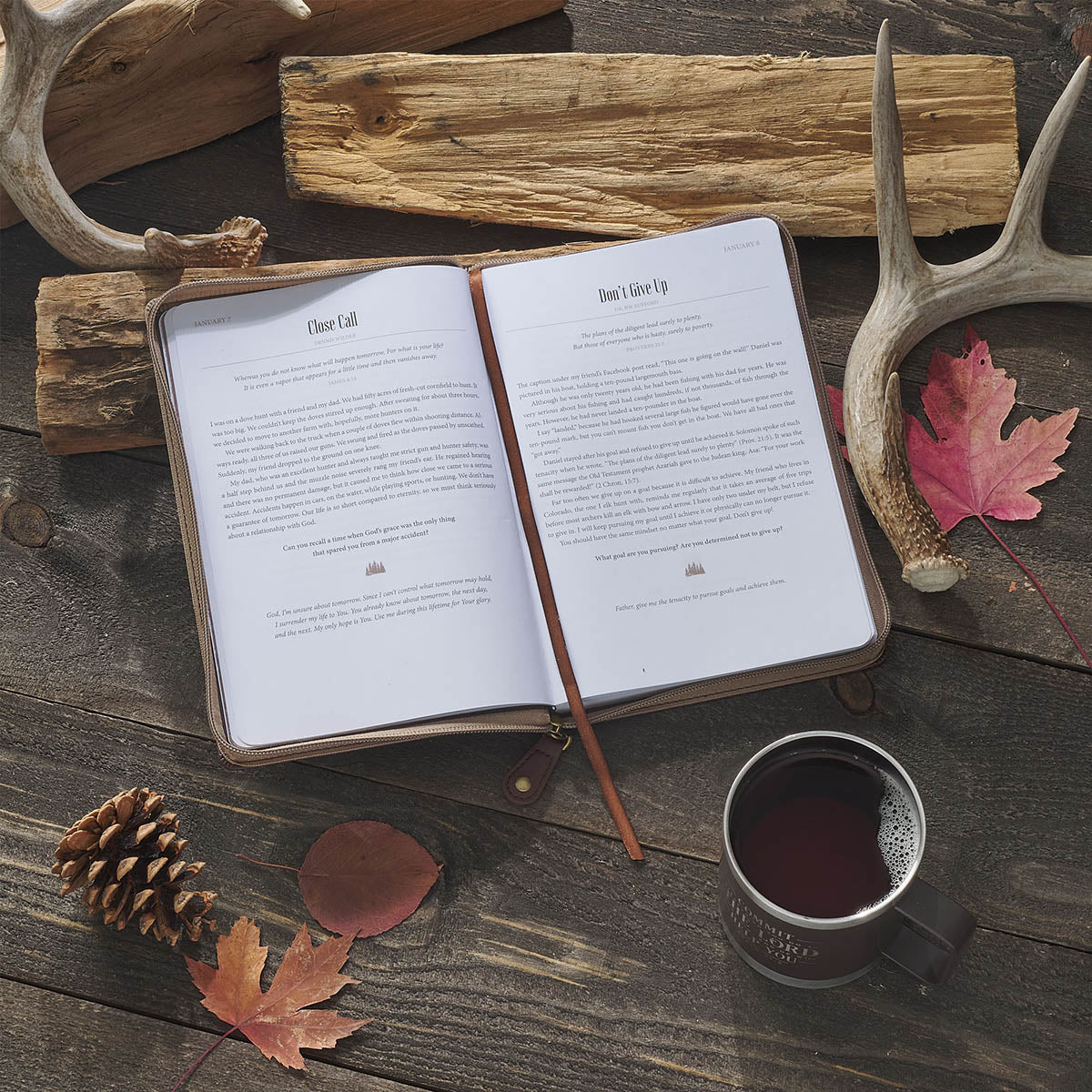 The Outdoorsman Devotional: 365 Days with God Devotional for Men